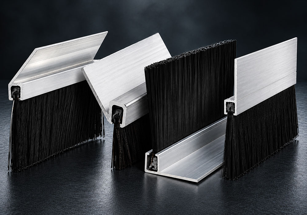 Flex-Guard Custom Aluminum Brush Mounting Brackets